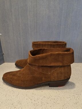 Joe's Jeans Star II Brown Leather Booties